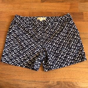 Michael Kors - Navy & White Floral Shorts